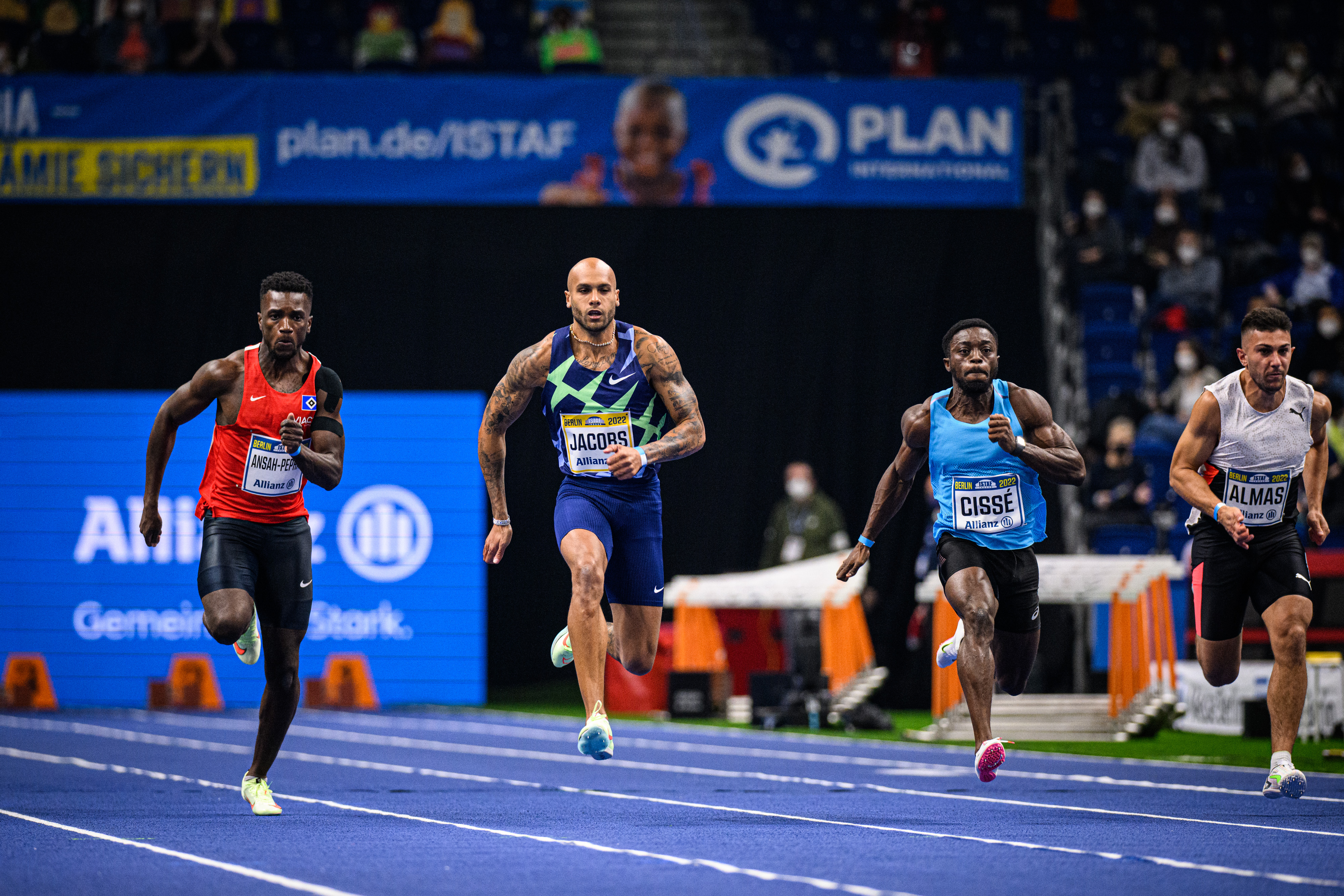 Jacobs comes back winning, Duplantis just misses world record in Berlin