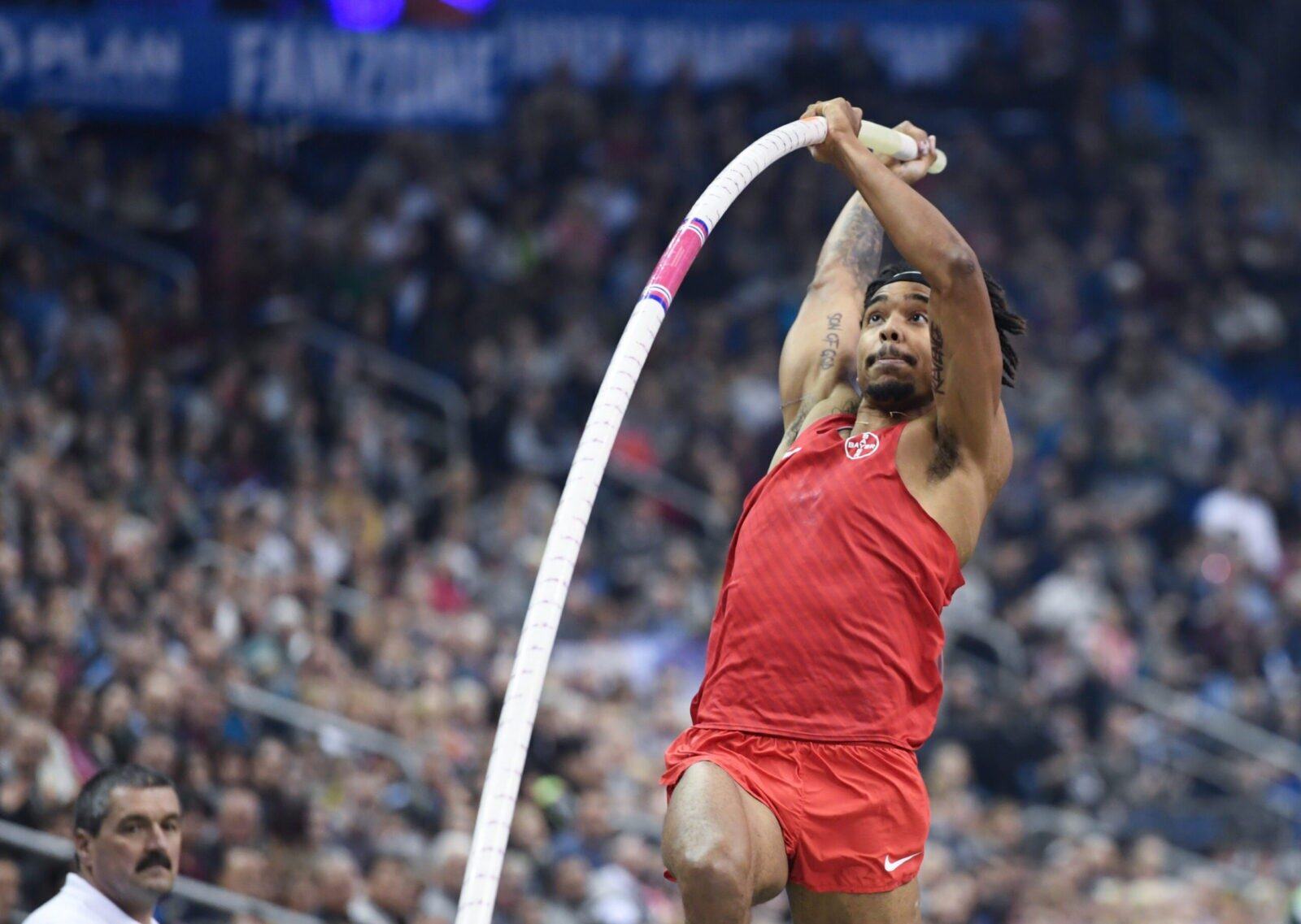 Große Sprünge beim ISTAF INDOOR: Bo Kanda Lita Baehre fordert die Top-Stars