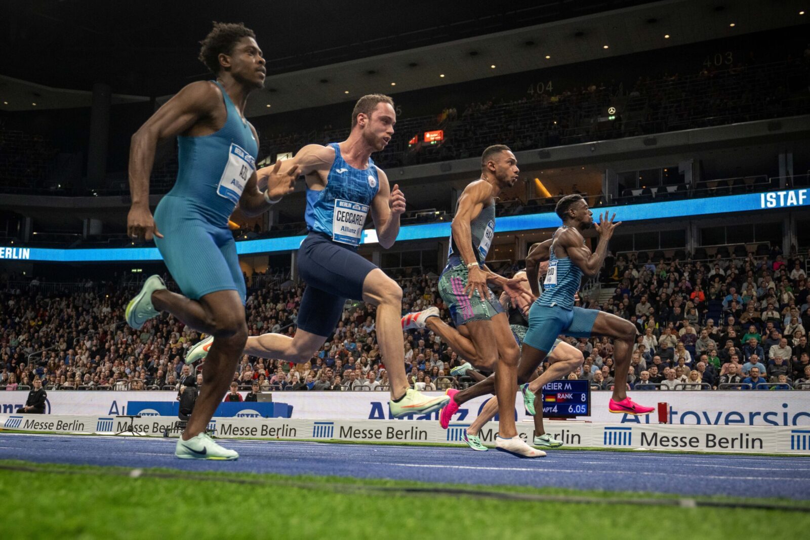 Duplantis comes close to world record as Prescod and Neita produce strong British sprint double in Berlin