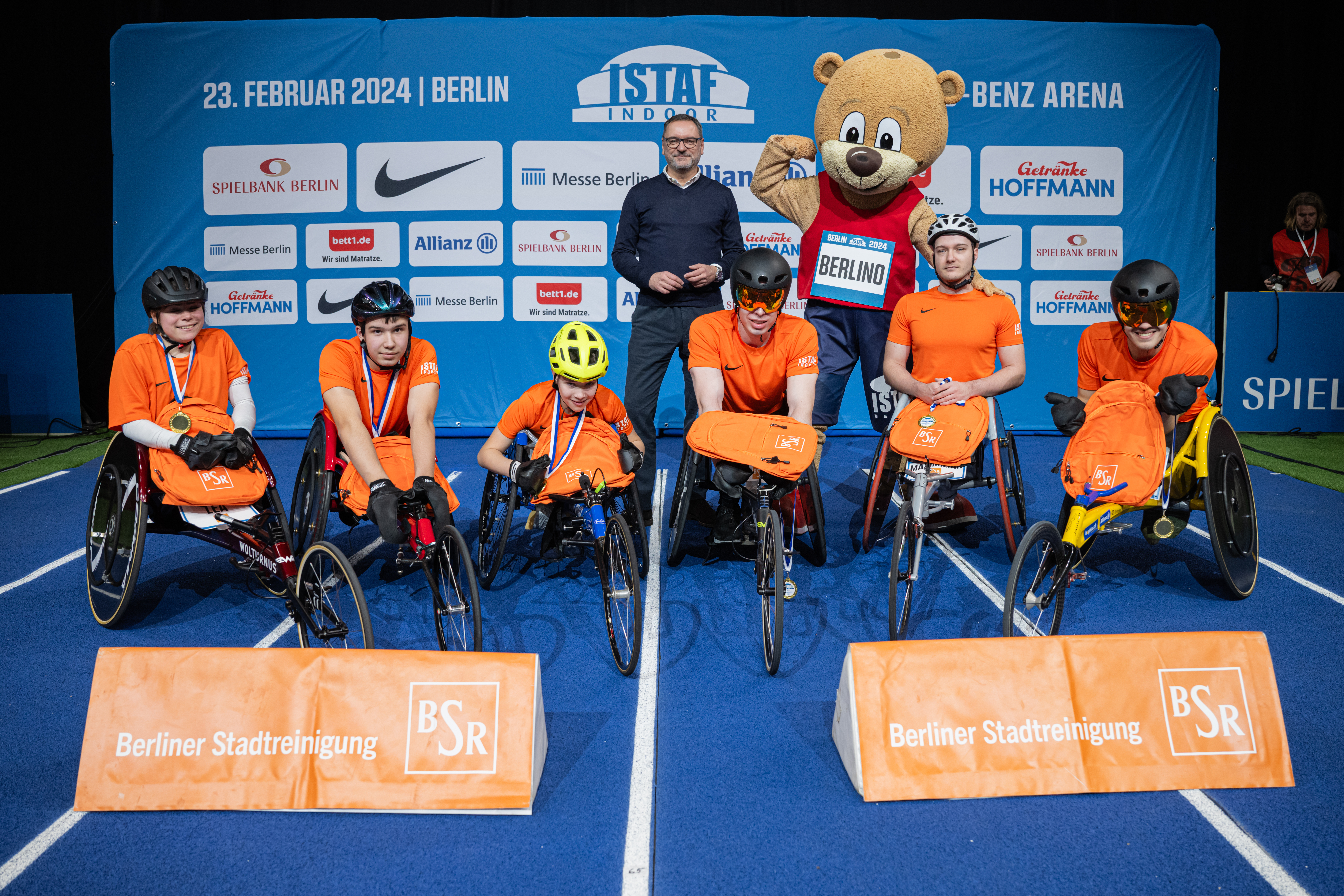 Leichtathletik ISTAF Indoor Berlin 20240223